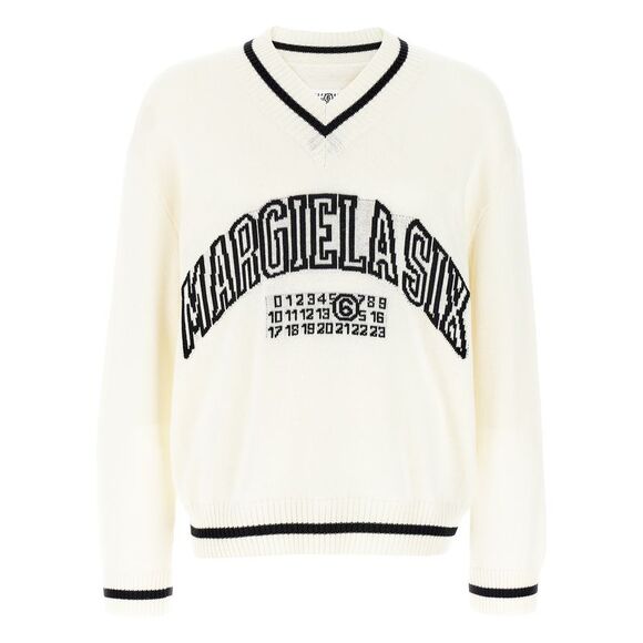 MM6 Maison Martin Margiela Other - Mm6 Maison Margiela Men V-Neck Sweater